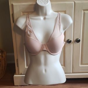 Victorias Secret Pastel Pink Sheer Design Bra